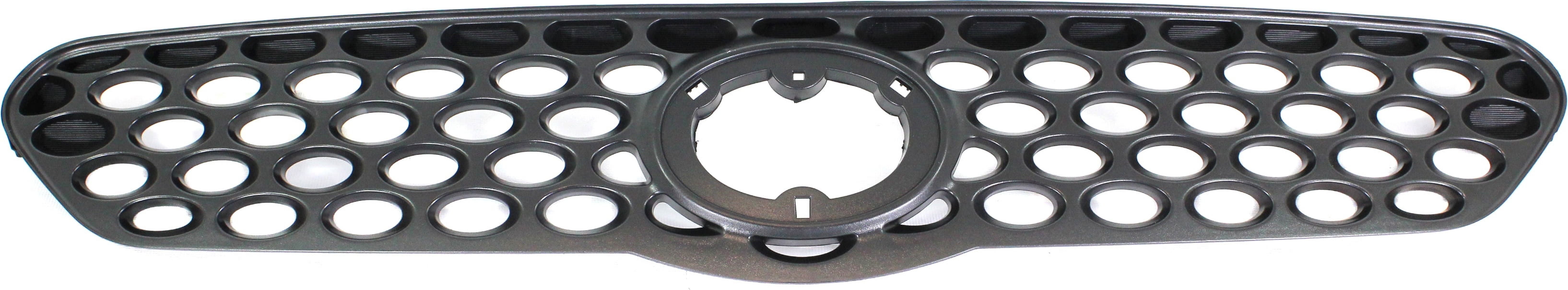 Grille Assembly Compatible With 2003-2004 Toyota Matrix Textured Black Shell and Insert