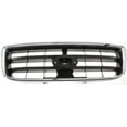thumbnail image 1 of Grille Assembly Compatible With 2003-2005 Subaru Forester Chrome Shell with Painted Dark Gray Insert, 1 of 3