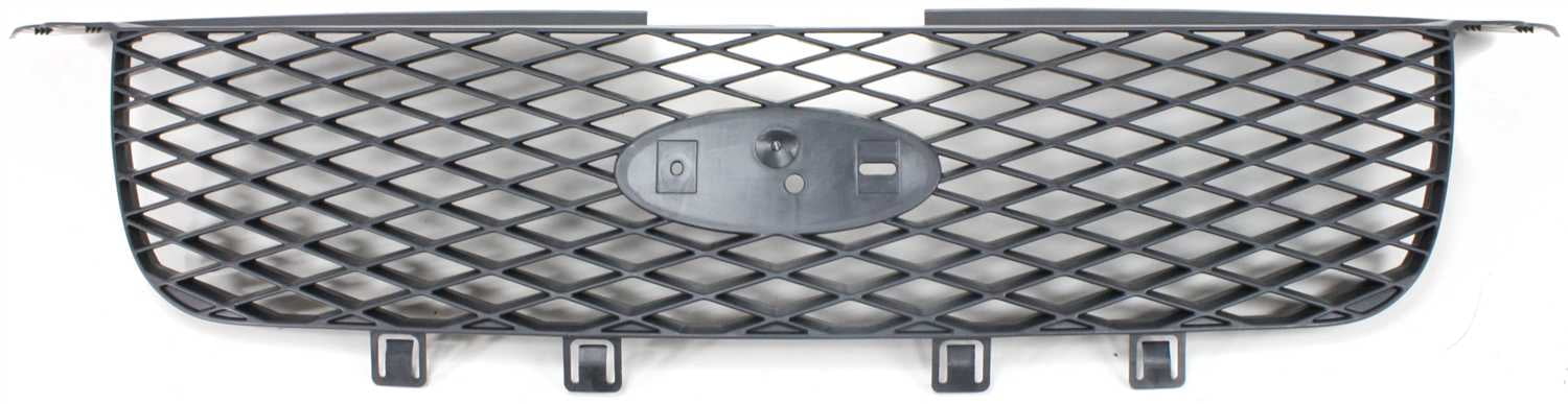 Grille Assembly Compatible With 2005-2007 Ford Freestyle Dark Gray Shell and Insert
