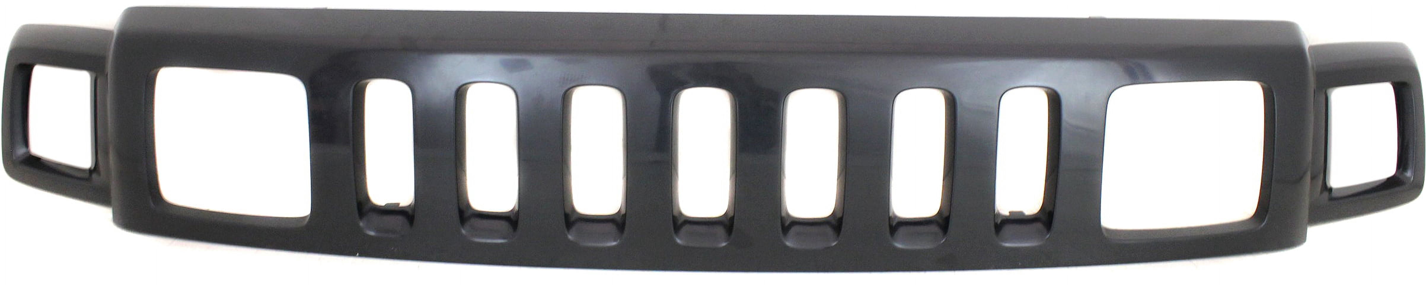 Grille Assembly Compatible With 2006-2010 Hummer H3 2009-2010 H3T Upper Sport Utility Crew Cab Pickup Paintable Shell and Insert