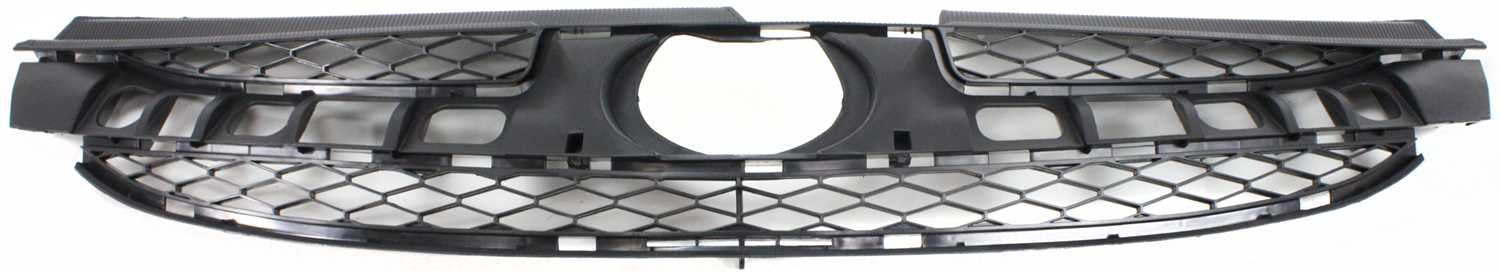 Grille Assembly Compatible With 2006-2010 Toyota Sienna Lower Insert Matte Black