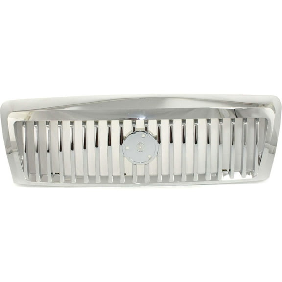 Grille Assembly Compatible With 2006-2011 Mercury Grand Marquis Chrome Shell and Insert