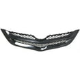 thumbnail image 2 of Autoelements Front Bumper Grille & Fog Cover Set For 2007-2008 Toyota Yaris Sedan – Textured Black 2 of 6