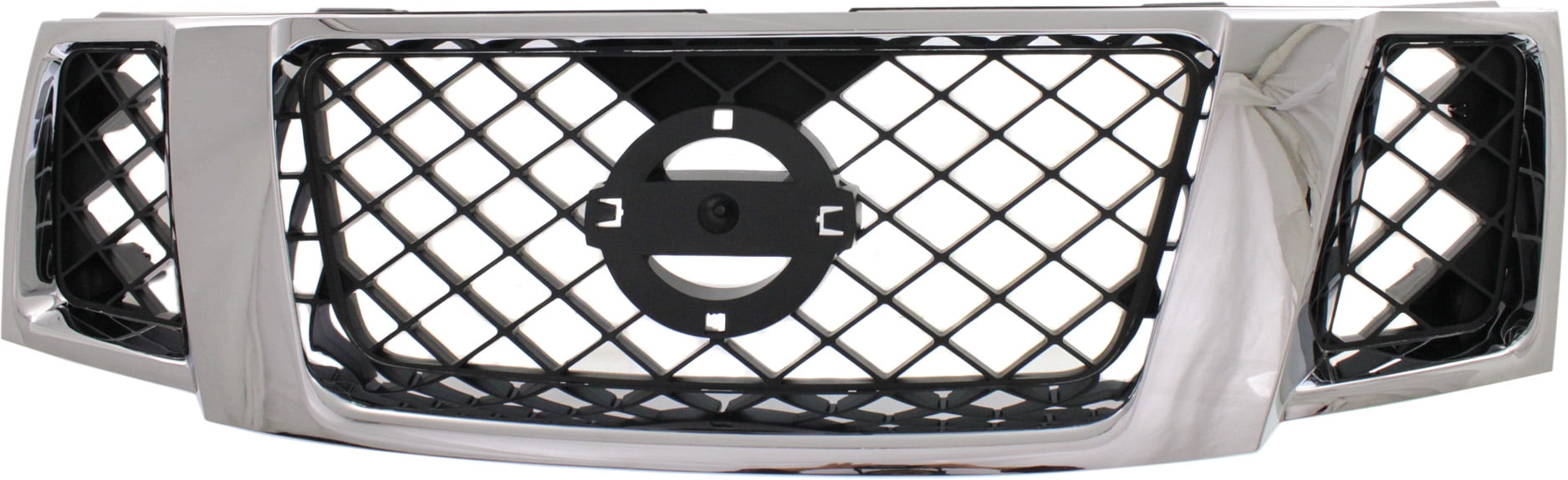 Grille Assembly Compatible With 2008-2012 Nissan Pathfinder Chrome