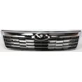 thumbnail image 1 of Grille Assembly Compatible With 2009-2010 Subaru Forester Silver Shell and Insert, 1 of 3