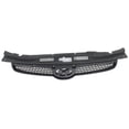 thumbnail image 1 of Grille Assembly Compatible With 2009-2012 Hyundai Elantra Painted Black Shell and Insert, 1 of 3