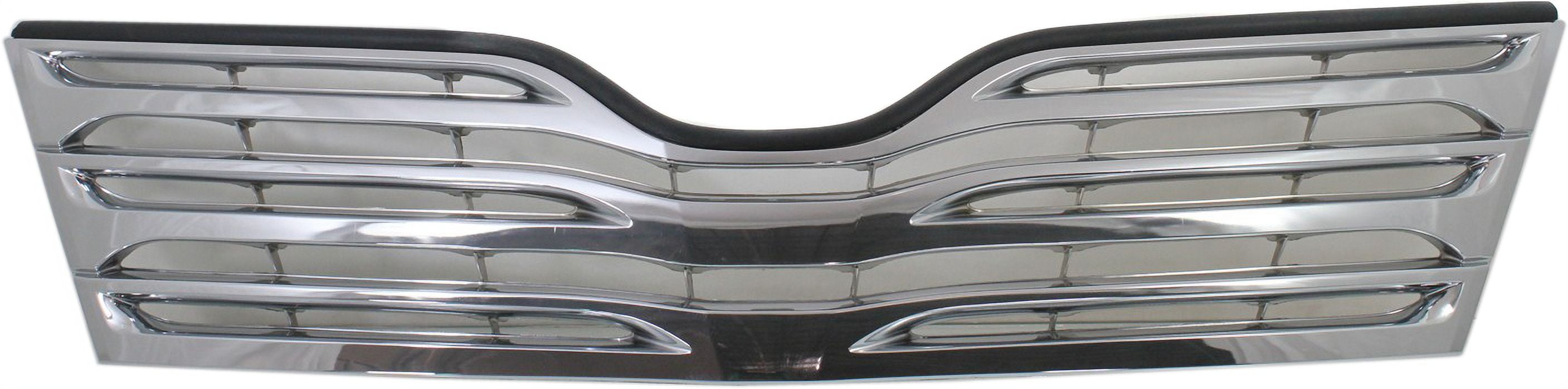 Grille Assembly Compatible With 2009-2012 Toyota Venza Chrome Shell and Insert