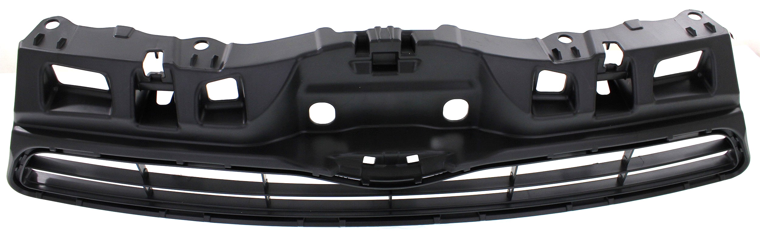 Grille Assembly Compatible With 2012-2014 Toyota Prius C Textured Black Shell and Insert