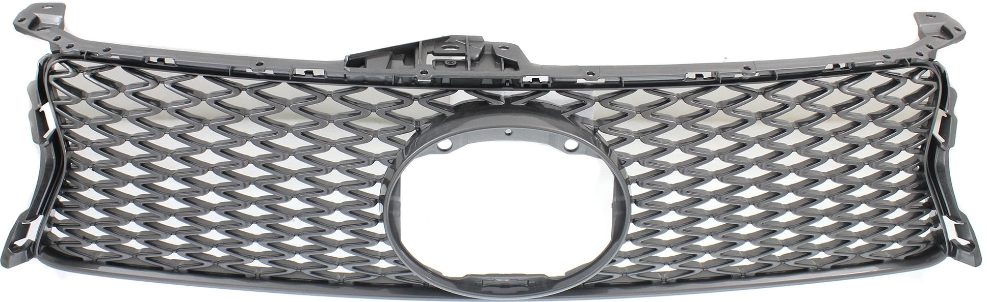 Grille Assembly Compatible With 2013-2015 Lexus GS350 2015 GS450h Gray Shell and Insert