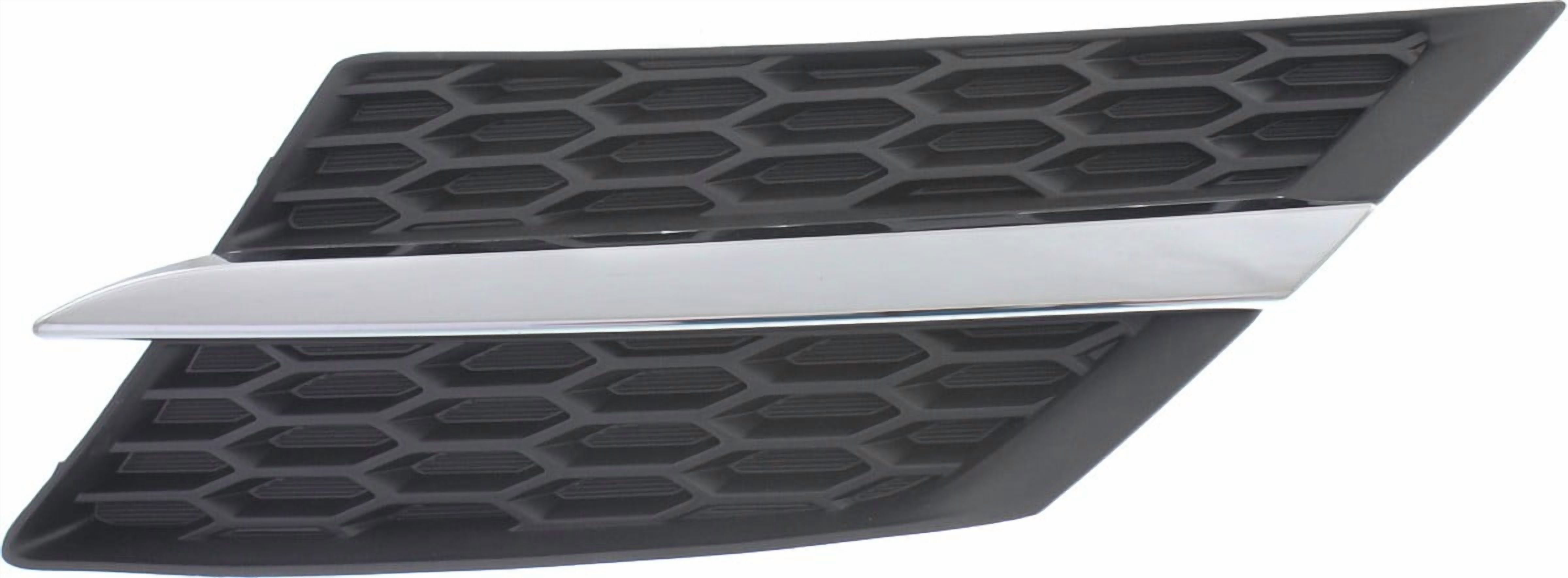 Grille Assembly Compatible With 2013-2015 Toyota RAV4 Left Driver Textured Black