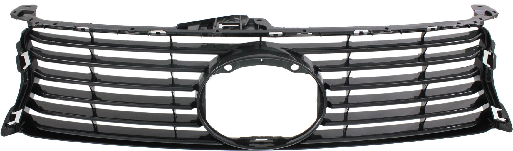 Grille Assembly Compatible With 2013-2016 Lexus GS350 2013-2015 GS450h Gray Shell and Insert