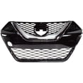thumbnail image 1 of Grille Assembly Compatible With 2016-2017 Nissan Maxima Black Shell and Insert, 1 of 3
