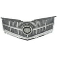 thumbnail image 1 of Garage-Pro Grille Assembly Compatible with Cadillac SRX 2010-2012 Gray, Plastic, Grille, With chrome molding and emblem provision, 1 of 2