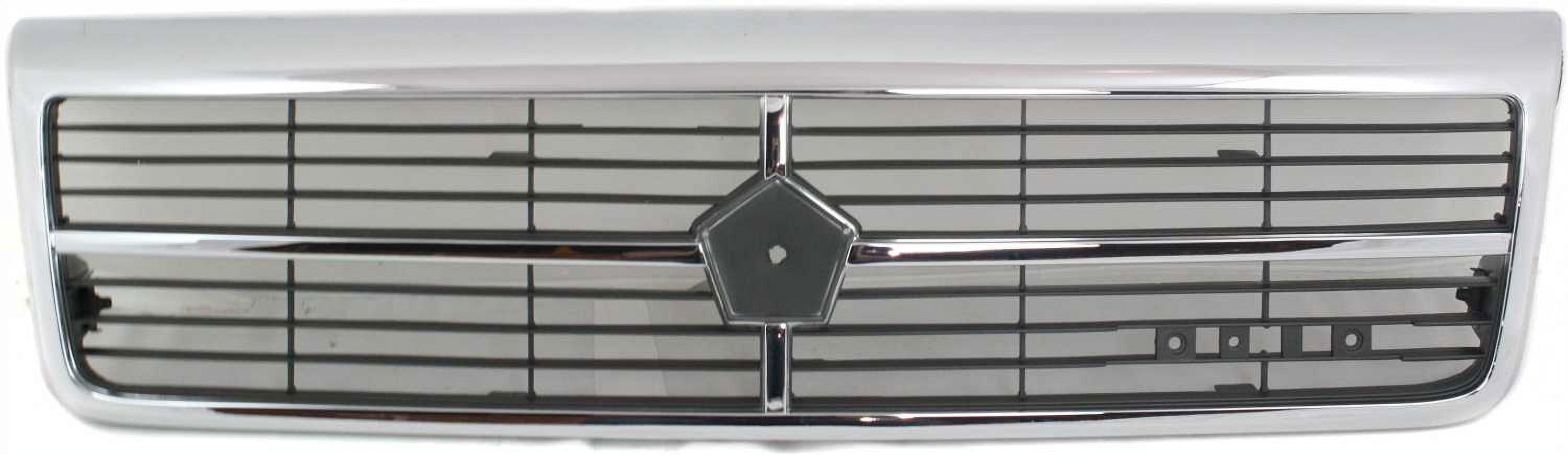 Grille Assembly For 1997-1999 Buick LeSabre - Chrome Shell With Black Insert Replacement