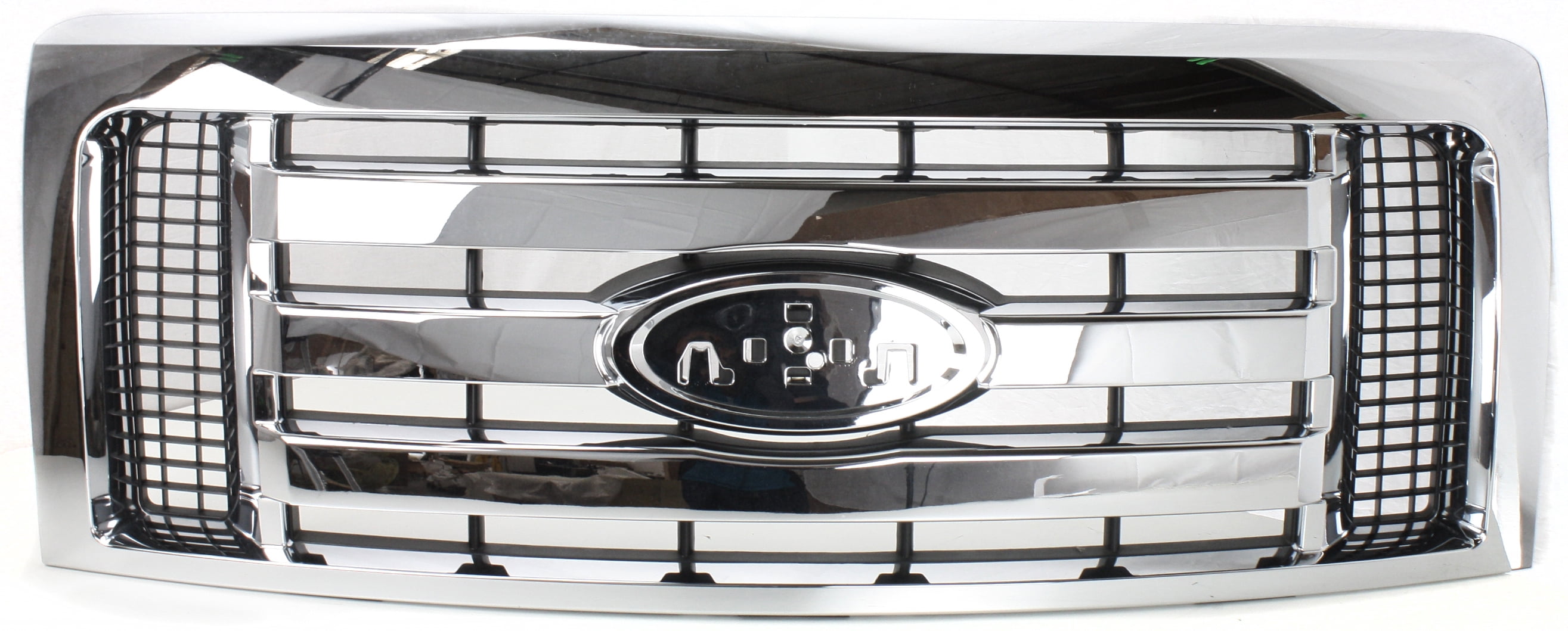 Compatible With 2009-2014 Ford F150 Stainless Steel Billet Grille Grill...