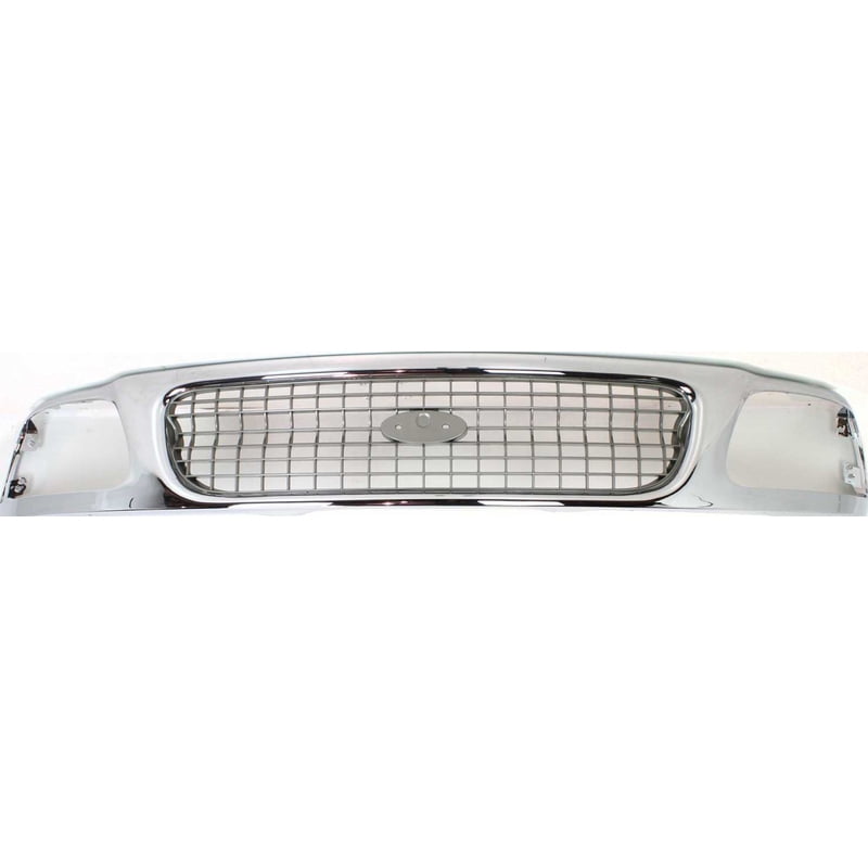 Stainless Steel Chrome Billet Grille Combo For Ford Expedition/F-150 1997-1998