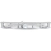Grille Assembly for 1993-1995 Mazda 626 Painted Gray Shell and Insert