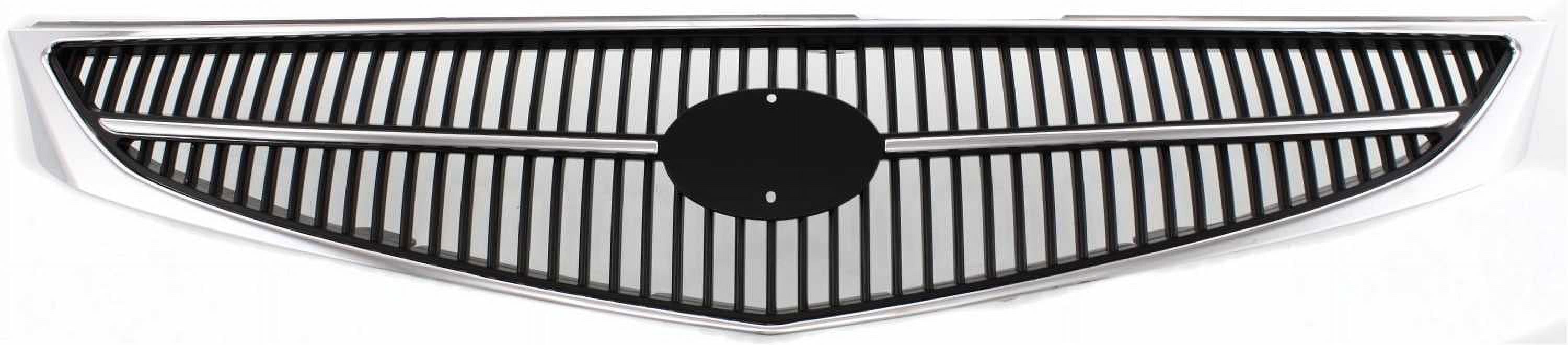 Replacement Grille for 2004-2005 Solara Gray Plastic