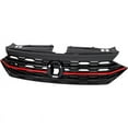 thumbnail image 1 of Grille Assembly for JETTA 19-21 GRILLE, Gloss Black, GLI Model, 1 of 8