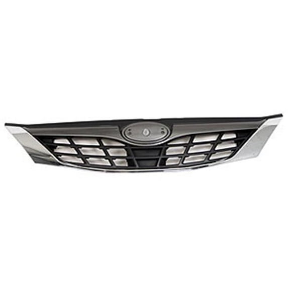 Grille Assembly with Bezel for 2012-2014 Subaru Impreza SDN & Wagon, Black