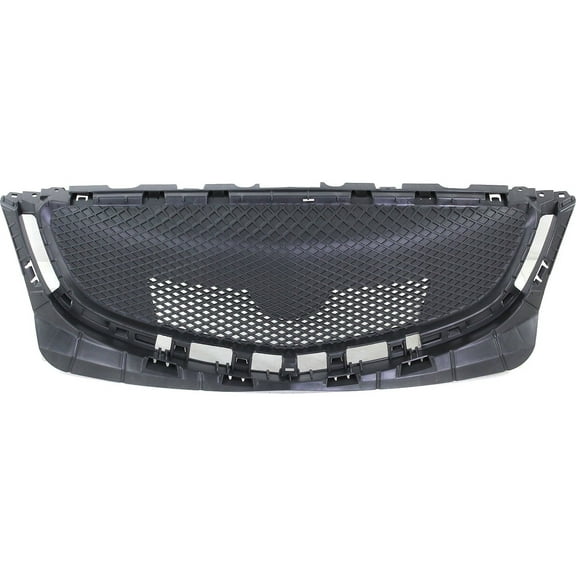 Grille Bracket Compatible with BUICK VERANO 2012-2017 Support Textured Black