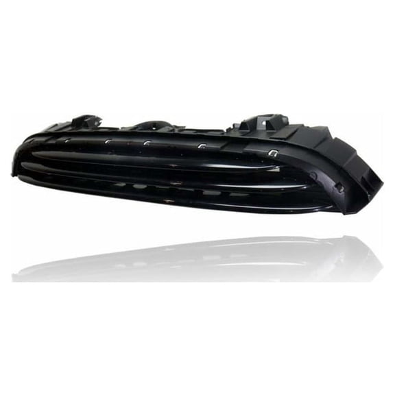 Grille - Compatible/Replacement for '15-19 Mini Cooper Hardtop 4Door/Hatchback, 16-19 Convertible With Automatic Temperature Control - Matte Black With Molding, Without Chrome Trim - 51137300586