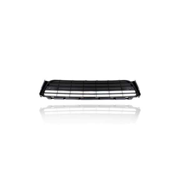 Grille - Compatible/Replacement for '16-19 Lexus RX350/450h Base (Canada-Built) - Front Bumper Lower, Textured Black Without Sensor Hole - 531120E140 CAPA