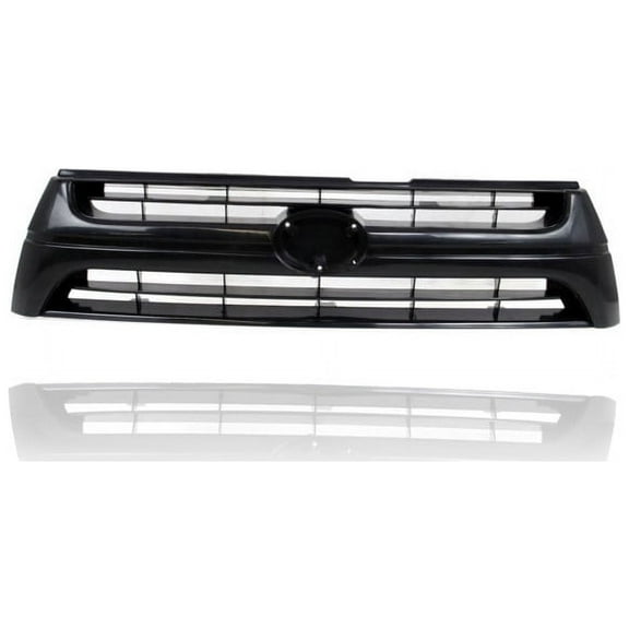Grille - Compatible/Replacement for '01-02 Toyota 4Runner - Black Frame/Insert, Primed, With Emblem Provision - 5311135400