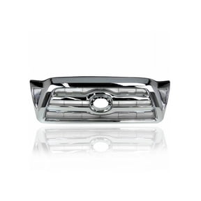 Grille - Compatible/Replacement for '05-11 Toyota Tacoma - Chrome Frame/Insert, With Emblem Provision - 5310004360