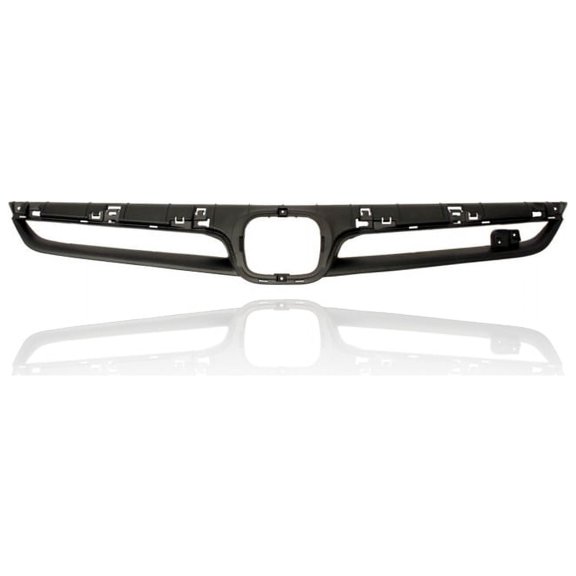 Grille - Compatible/Replacement for '06-08 Honda Civic Sedan SI/2.0L-Only - Silver Black Emblem Trim, With Emblem Provision - 71121SNXA00ZA