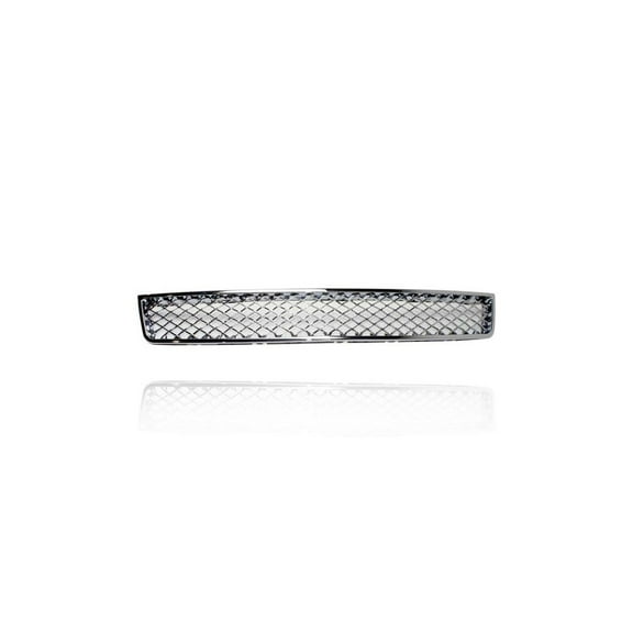 Grille - Compatible/Replacement for '07-14 Chevrolet Avalanche/Suburban/Tahoe - Main Lower Section, Chrome Frame/Wire Mesh - 15944326