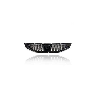 Genuine Honda Front Grille H Logo Emblem For CR-V 2002-2011 - Chrome Silver