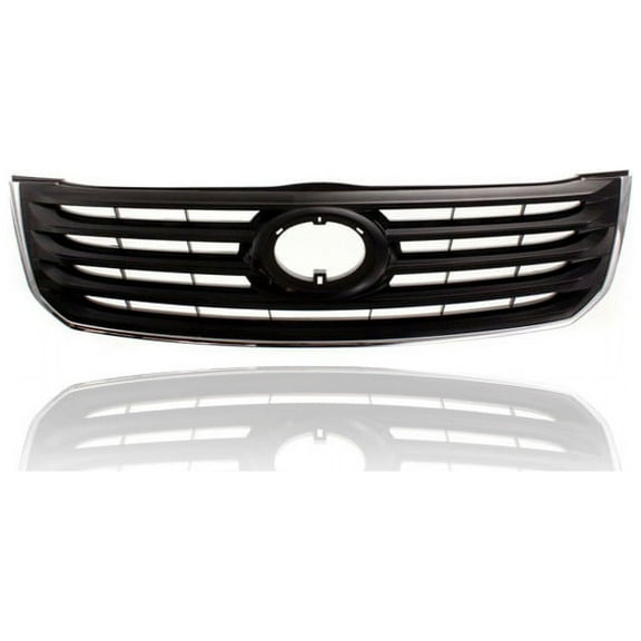 Grille - Compatible/Replacement for '08-10 Toyota Avalon XL - Black Frame/Insert, Chrome Trim, With Emblem Provision - 5310107030