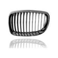 thumbnail image 1 of Grille - Compatible/Replacement for '08-13 BMW 1-Series Coupe/Convertibe 135i - Chrome/Black - Left Hand - Driver, 51137179655, 1 of 2