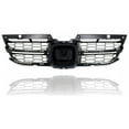 thumbnail image 1 of Grille - Compatible/Replacement for '11-12 Honda Accord Coupe - Inner Insert Mesh, Emblem Dark Gray, With Emblem Provision - 71124TE0A11 CAPA, 1 of 2