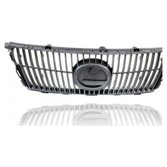 Grille - Compatible/Replacement for '11-13 Lexus IS250/350 Base - Upper Black Billet Bar Insert, Emblem Provision - 5311253900