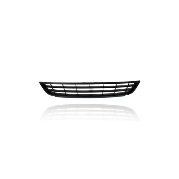 Grille - Compatible/Replacement for '11-14 Volkswagen VW Jetta Sedan S/SE - Front Bumper Lower Black - 5C68536779B9 CAPA