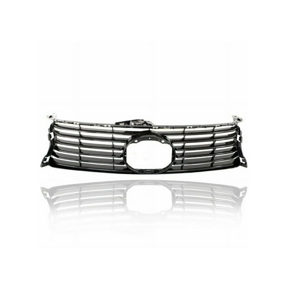 Grille - Compatible/Replacement for '13-15 Lexus GS350/450h Base - Main Upper Black Line Bar Insert, With Emblem Provision - 5311130D90