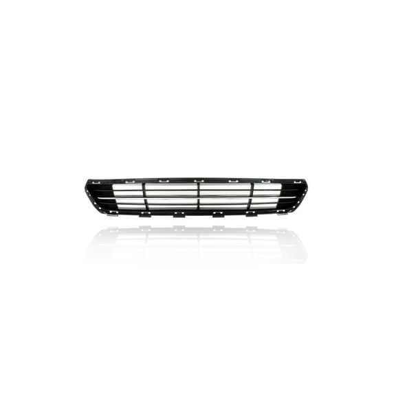 Grille - Compatible/Replacement for '14-15 Kia Optima - Front Bumper Lower, Chrome Trim Black Insert - 865614C700 CAPA