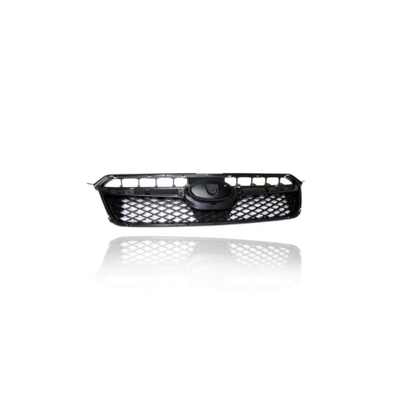Grille - Compatible/Replacement for '14-15 Kia Optima (USA-Built) - Main Upper Chrome Frame, Black Insert, With Emblem Provision - 863504C700 CAPA