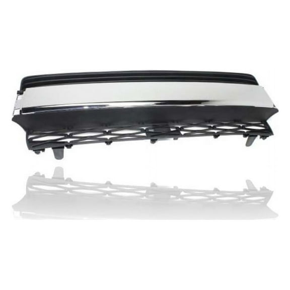 Grille - Compatible/Replacement for '14-19 Toyota 4Runner Limited - Front Bumper Lower, Chrome Black - 5270135010 CAPA