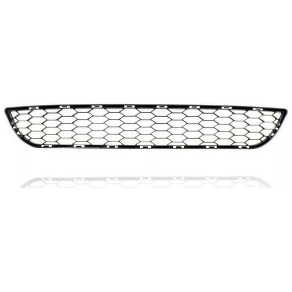 Grille - Compatible/Replacement for '16-19 Nissan Sentra S/FE/SV/SL/SR (Exclude Nismo) - Front Bumper Lower, Black Textured - 622543YU0A