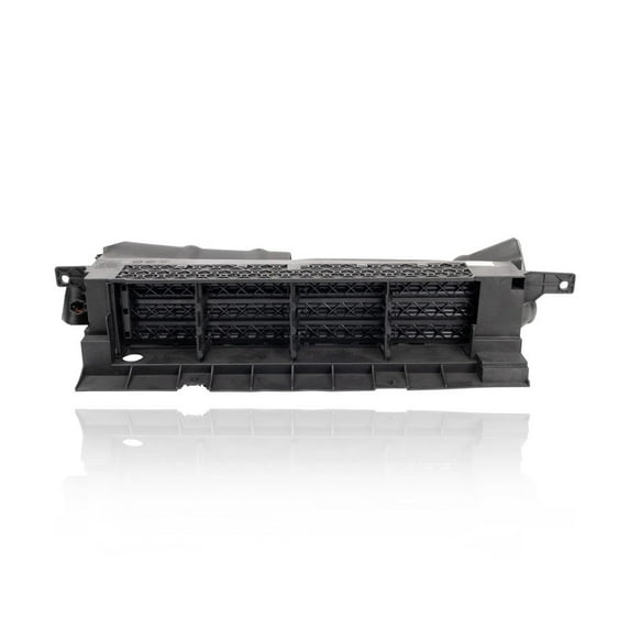 Grille - Compatible/Replacement for '17-19 Nissan Versa Note Hatchback - Front Bumper, Inner Active Shutter - 214219ME1A CAPA