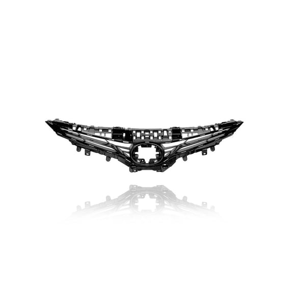 Grille - Compatible/Replacement for '21-23 Toyota Camry/Hybrid L/LE/XLE - Main Upper, Black Frame Insert - 5310106F30