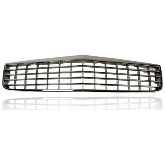 Grille - Compatible/Replacement for '94-96 Cadillac DeVille Fleetwood - Chrome/Silver - 3548187
