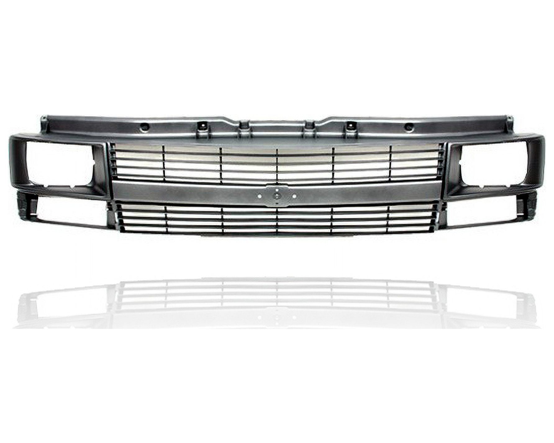 Perfit Liner Front Grille Grill With Chrome Center Bar