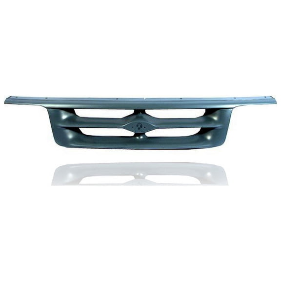 Grille - Compatible/Replacement for '95-97 Ford Ranger - Black Frame Insert, Emblem Provision - F57Z8200BA