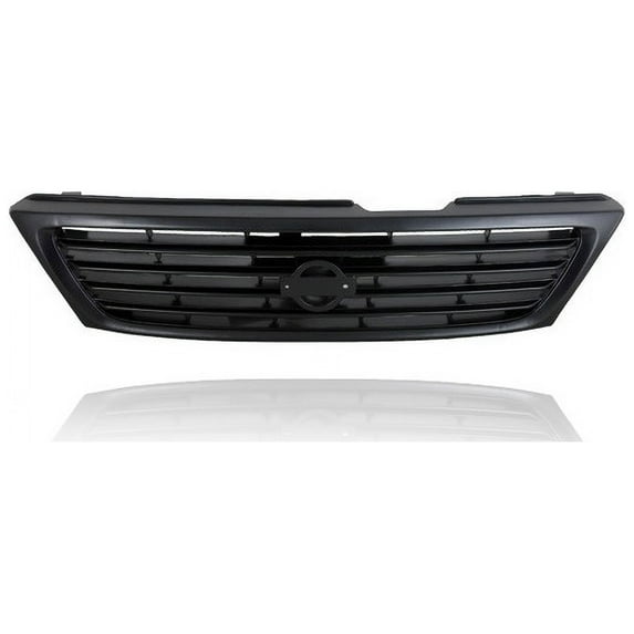 Grille - Compatible/Replacement for '95-97 Nissan 200SX/Sentra - Black Frame Insert, Emblem Provision - 623101M225