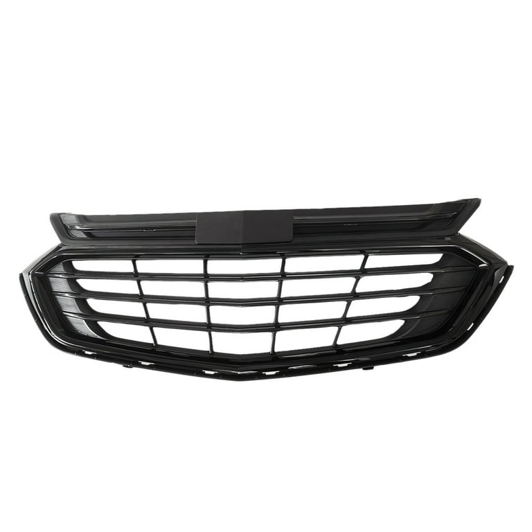 Grille Compatible With 2018 2019 2020 Chevrolet Chevy Equinox Front Upper Glossy Black Bumper Grill