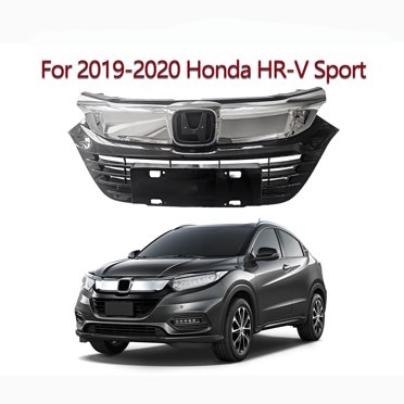 Front Upper Chrome Grille + LED Fog Lights For 2019-2021 Honda HR-V – YLT Auto